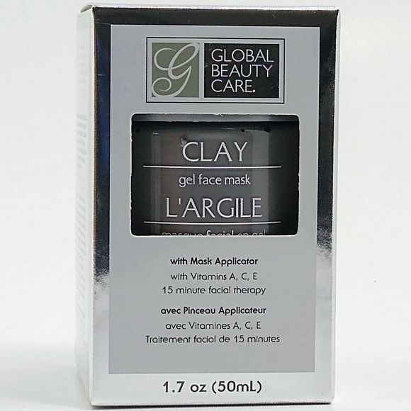 Premium Clay Gel Face Mask - Set of 2 X 1.7oz - Picture 3 of 4